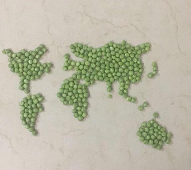 Finally achieved world peas