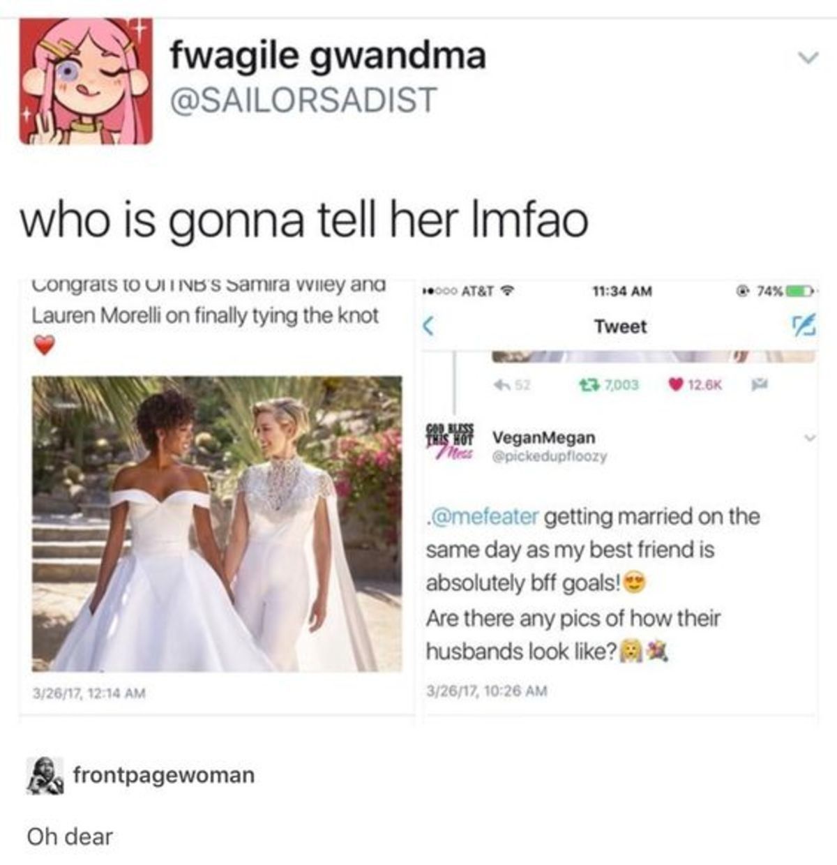Oh dear