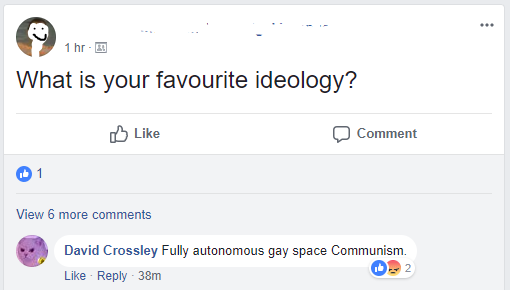 Stolen from my own FB