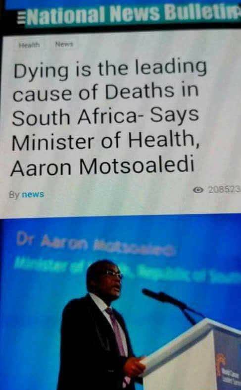 Thank God for South Africa