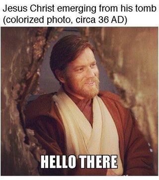 Generally, can o' be Jesus?
