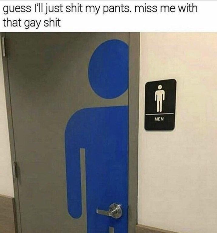 Does the woman's restroom have the same kind of door though?