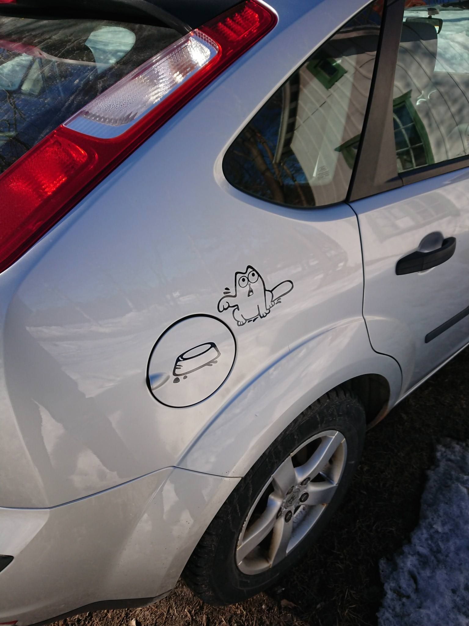I got a new sticker for my car