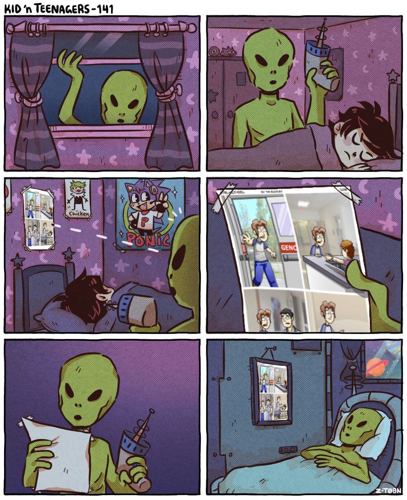 Alien likes a meme