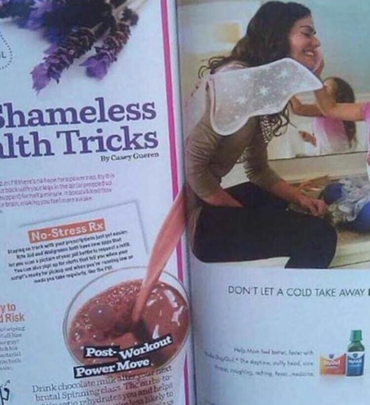 Not the best add placement