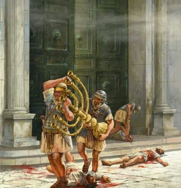 Romes stealing a bang colorized