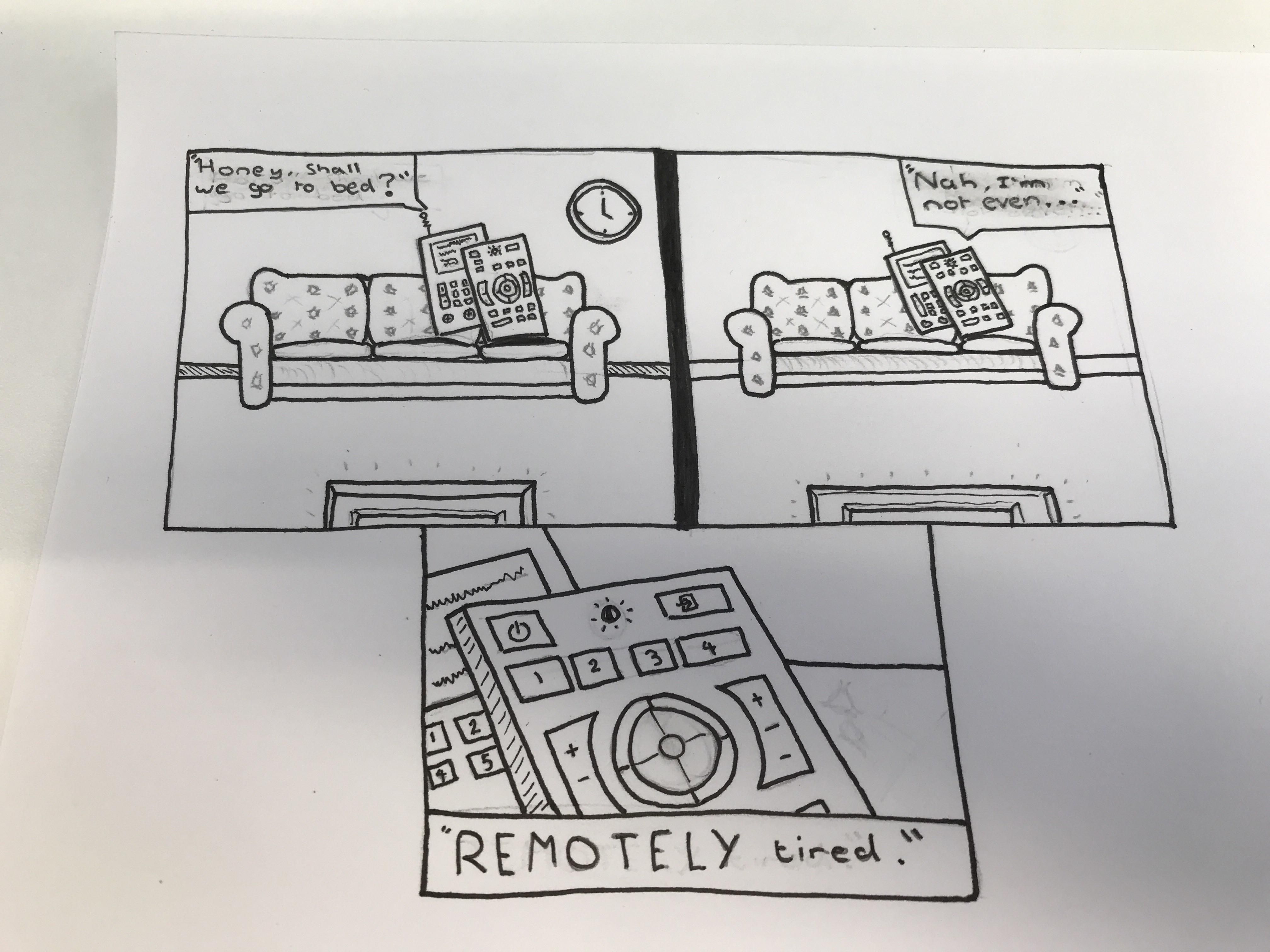 My first comic strip ever.