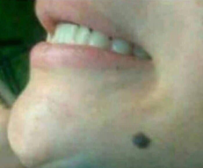 Legend says if you turn this photo upside down you see a happy shark.