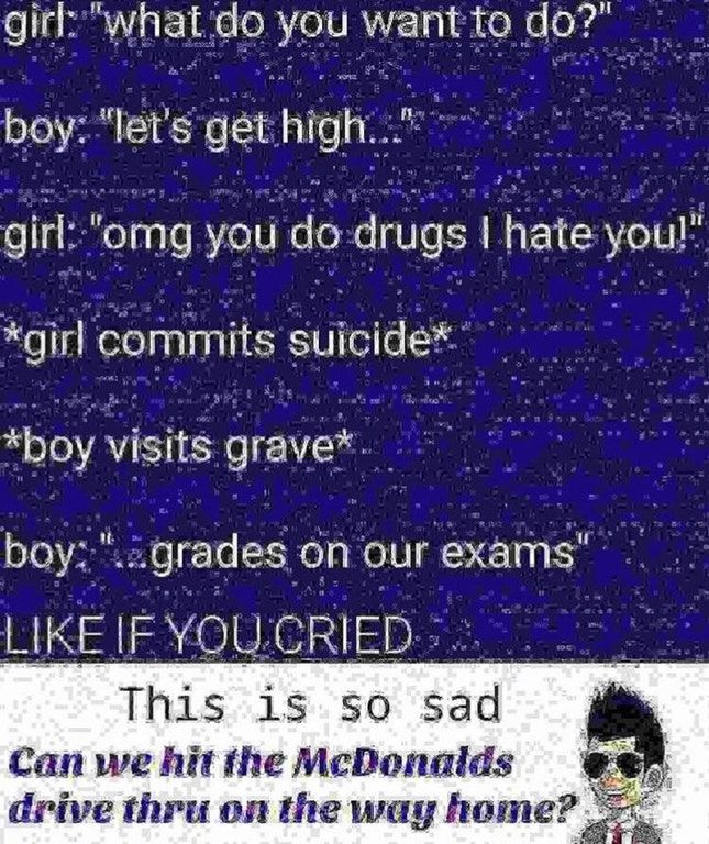 so sad