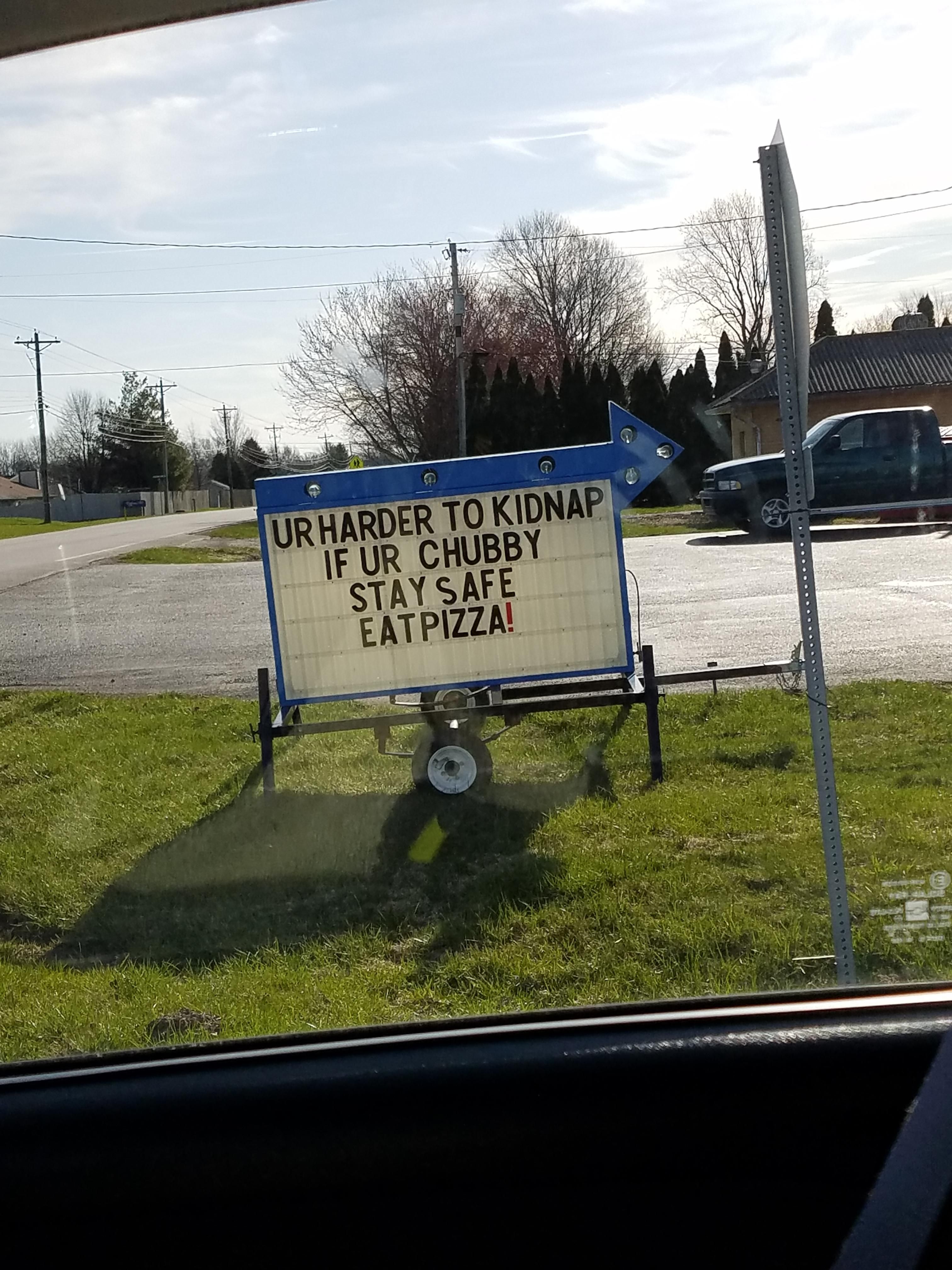 Local pizza place