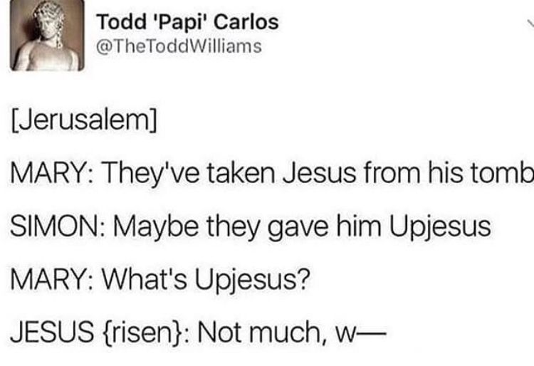 How Jesus was written