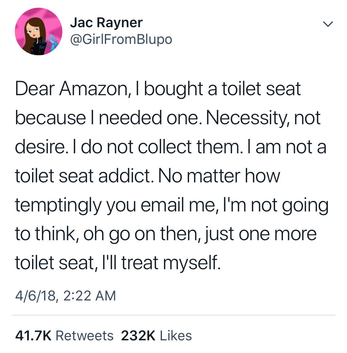 thanks amazon