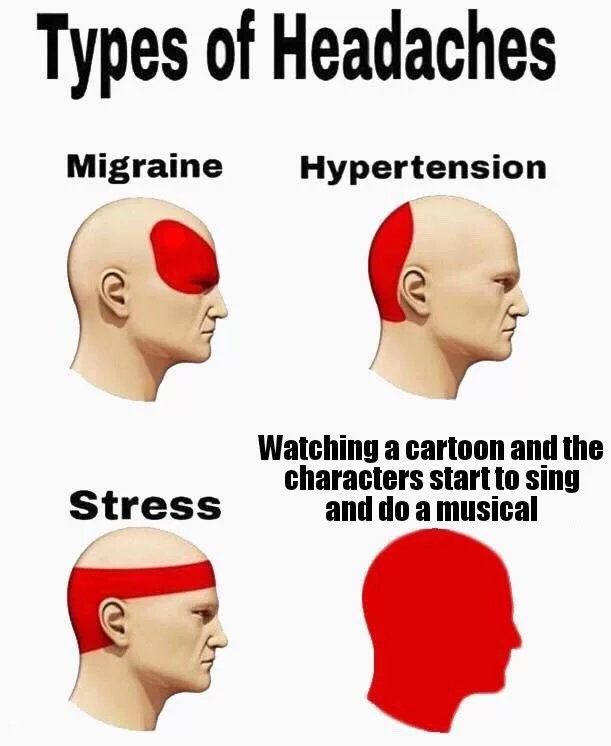 I really hate musicals