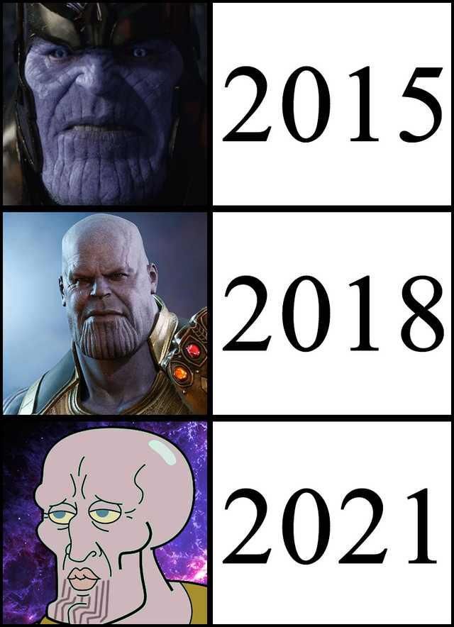 The Evolution of Thanos
