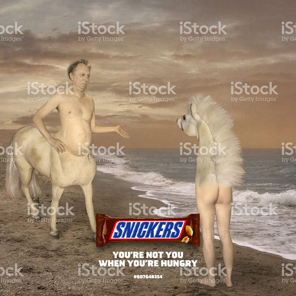 Actual Snickers ad (Netherlands)