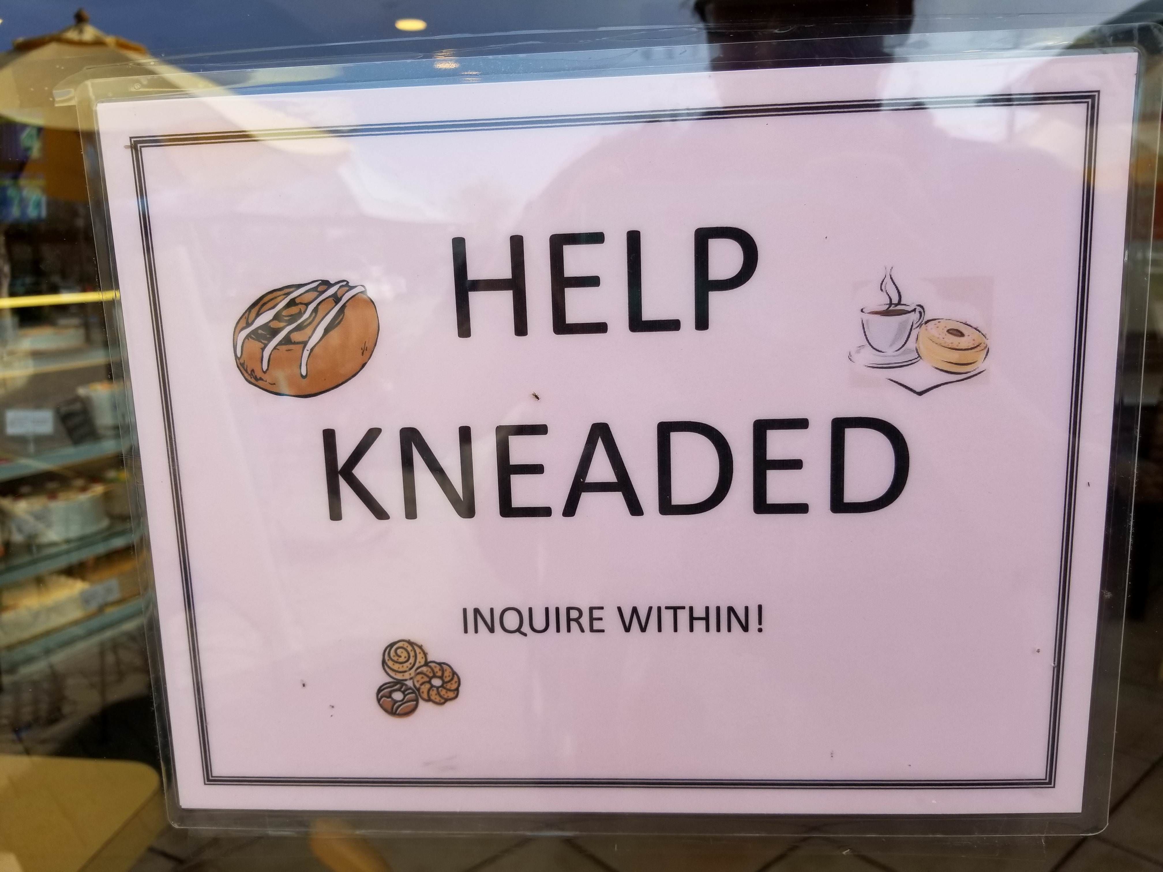 They really raised the bar with this help wanted sign