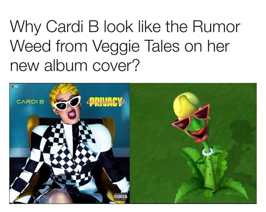 A rumer weed knows how a rumor can grow