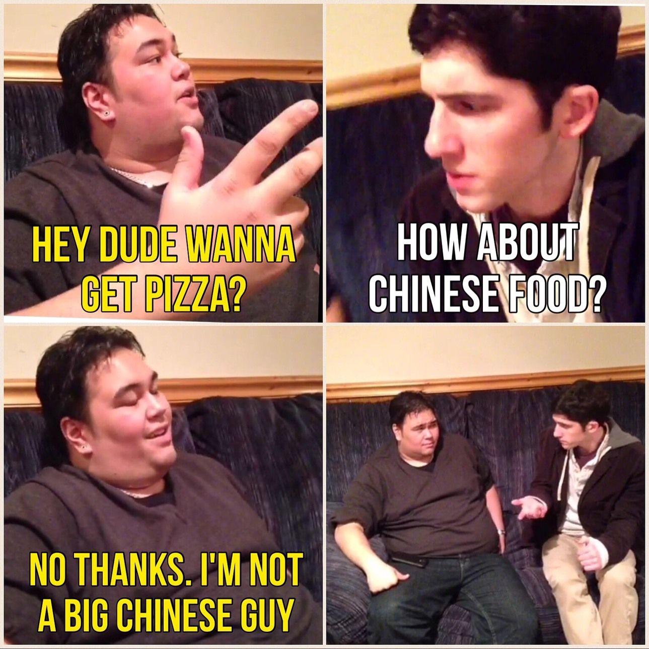 I'm not a big chinese guy