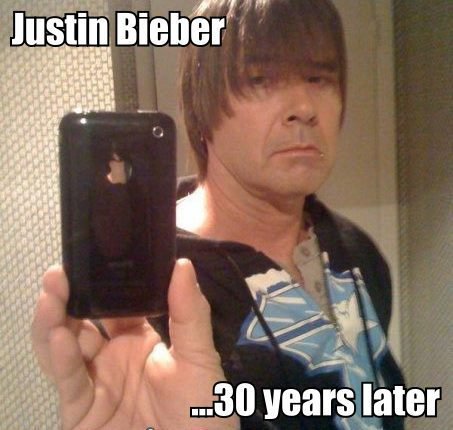 Justin in 30 years time