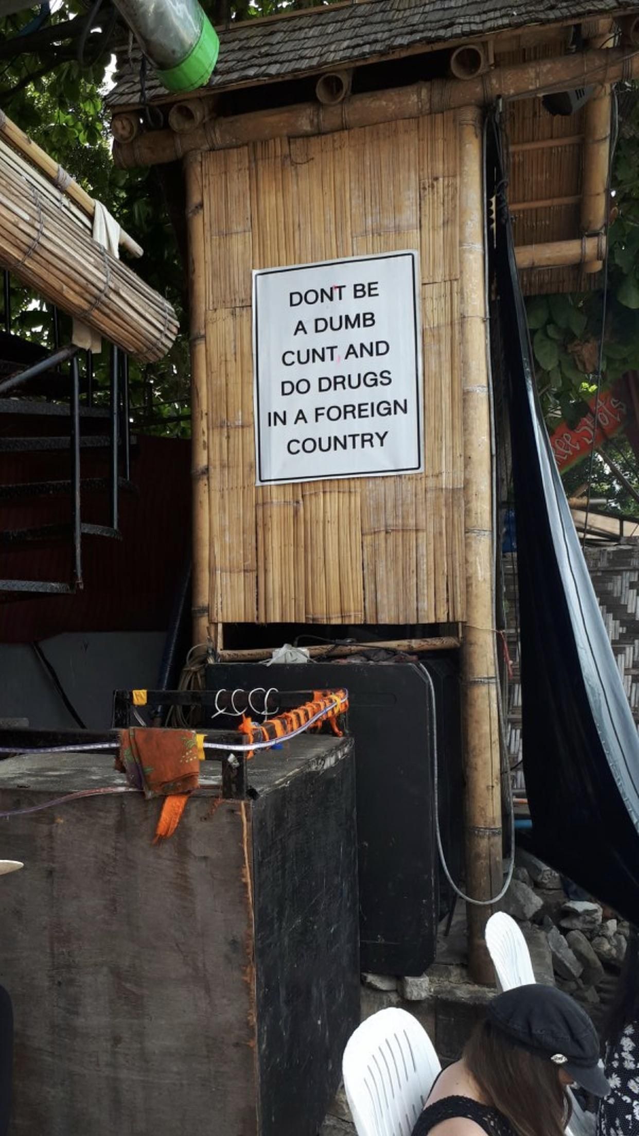 This sign in Phuket