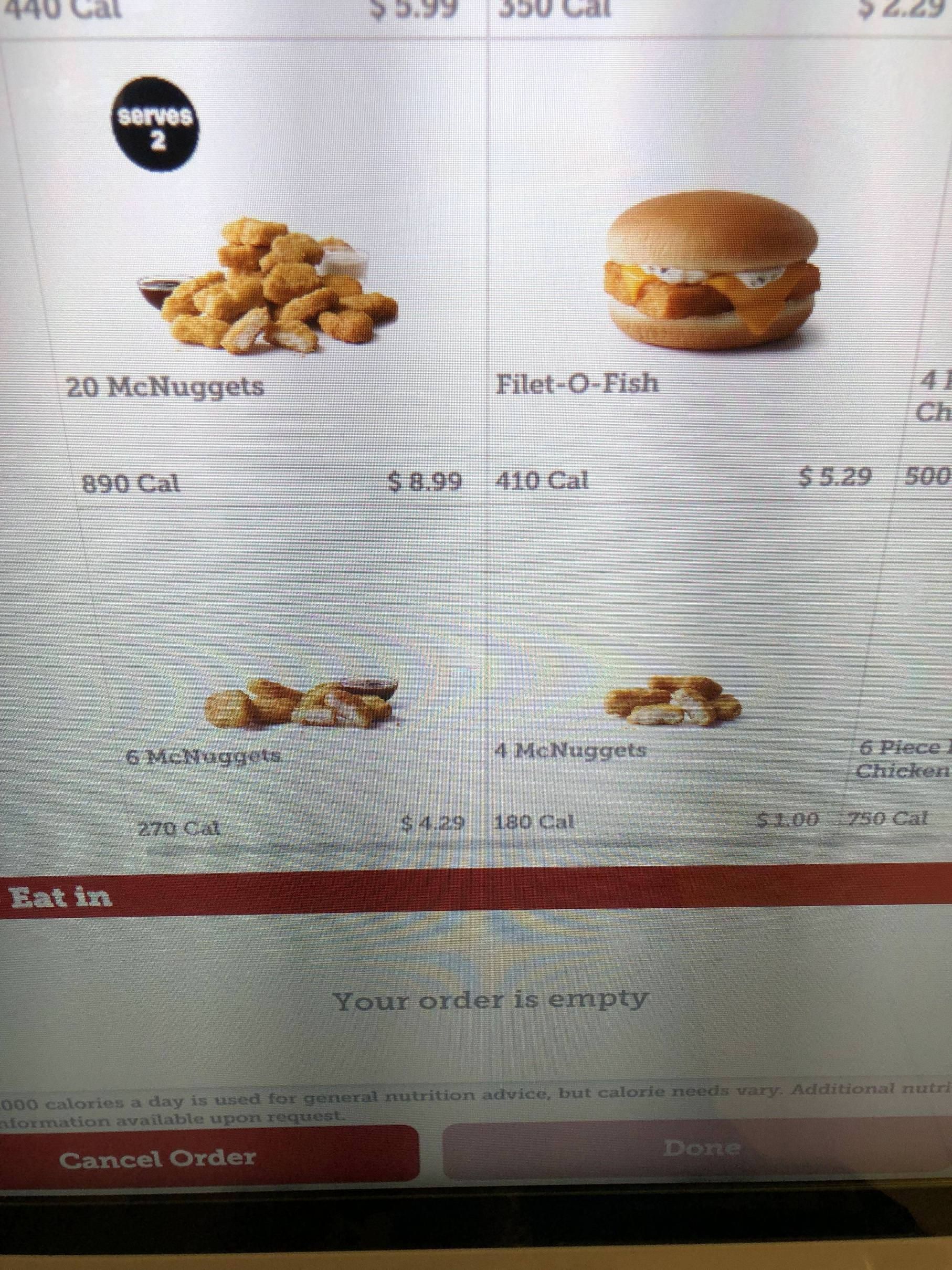 McDonald’s McNugget price logic