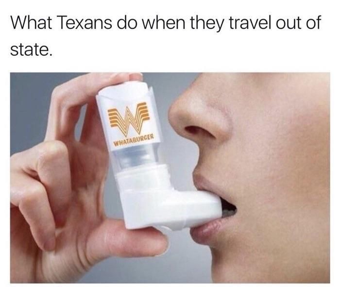 As a Texan, this is a must pack item