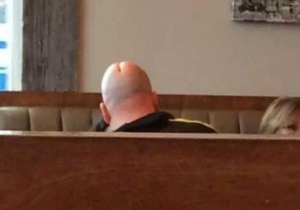 Just another dickhead in the restaurant