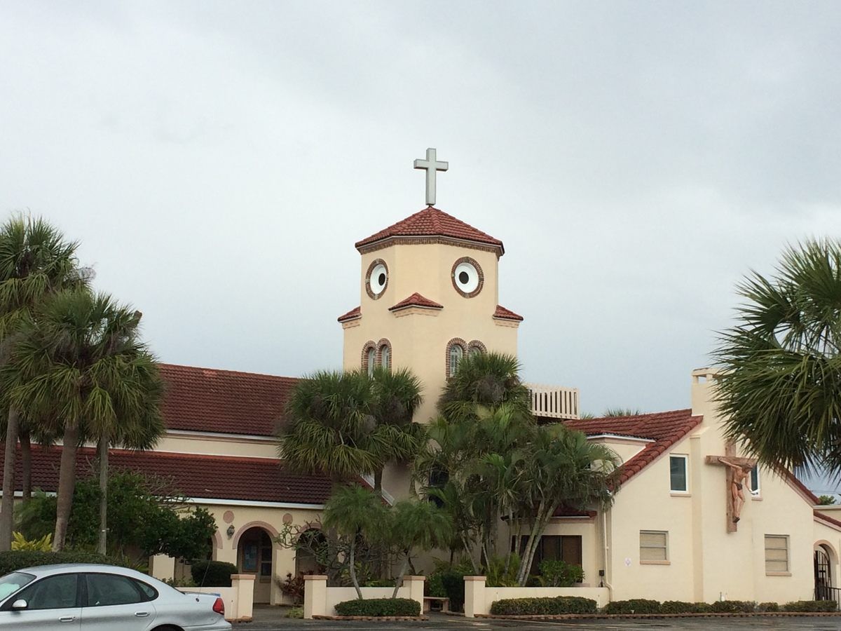 Here is a church that looks like a chicken.