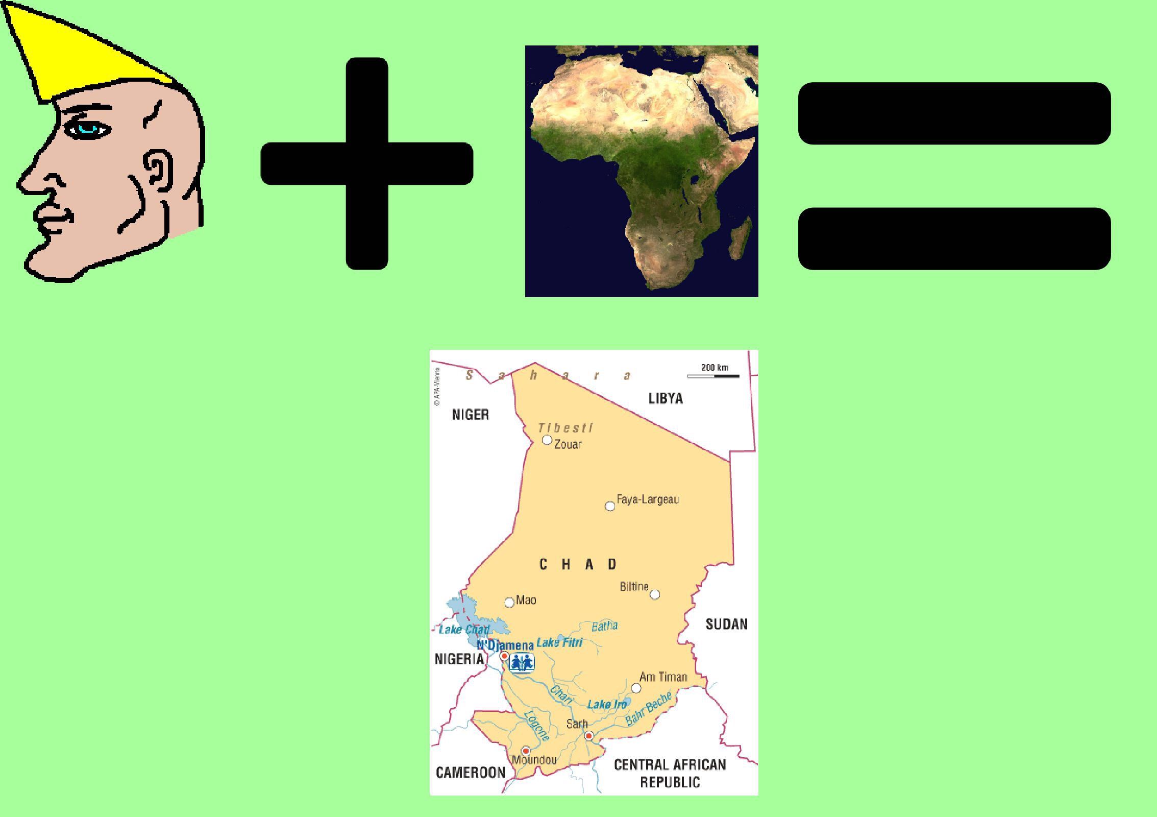 Chad is a pretty new country