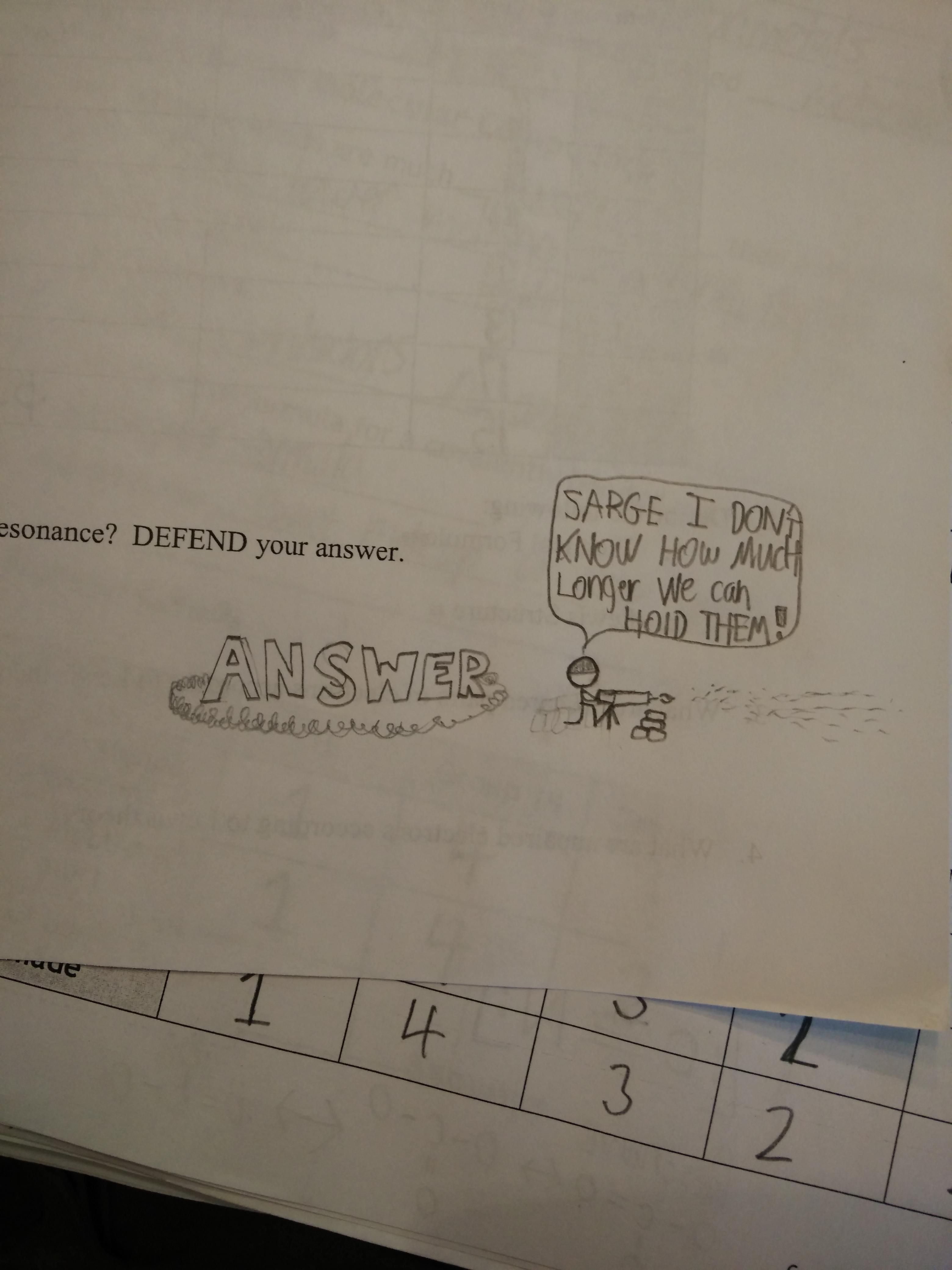 Saw the directions on my Chemistry Worksheet and couldn't resist