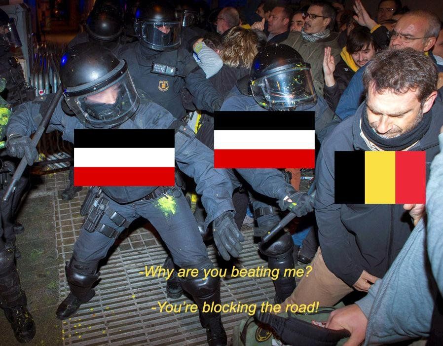 German Invasion of Belgium - Circa 1914 (Colourized)