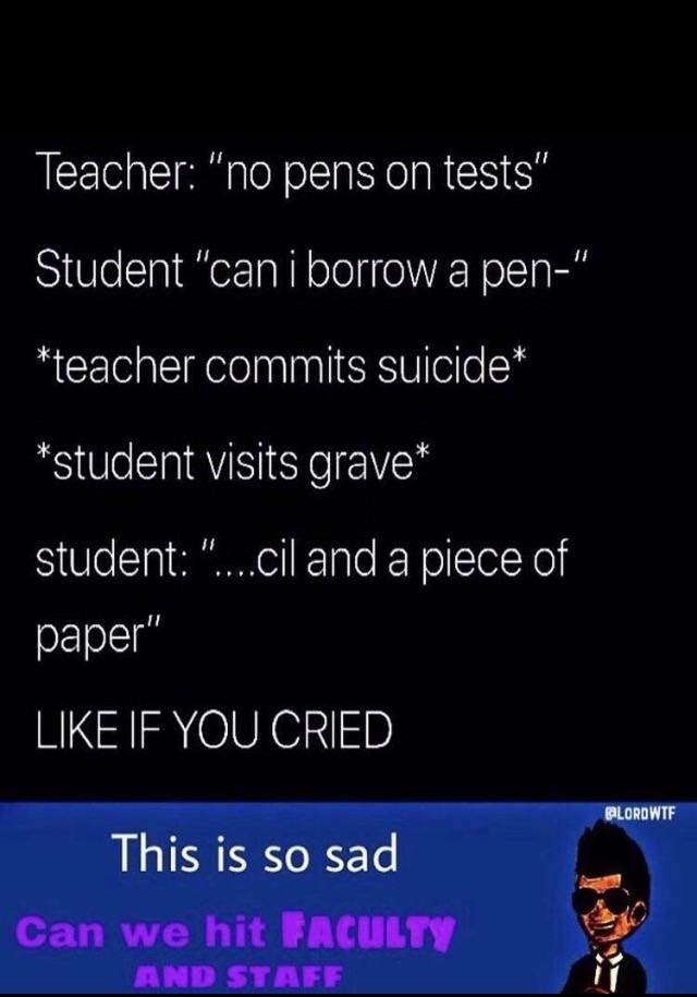 this is so sad