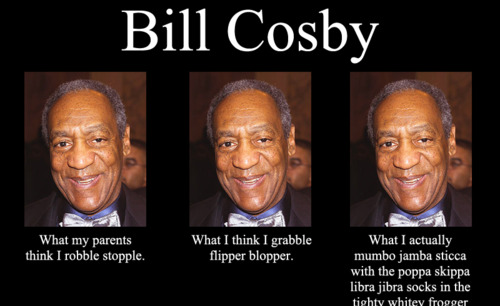 What Bill Cosby does