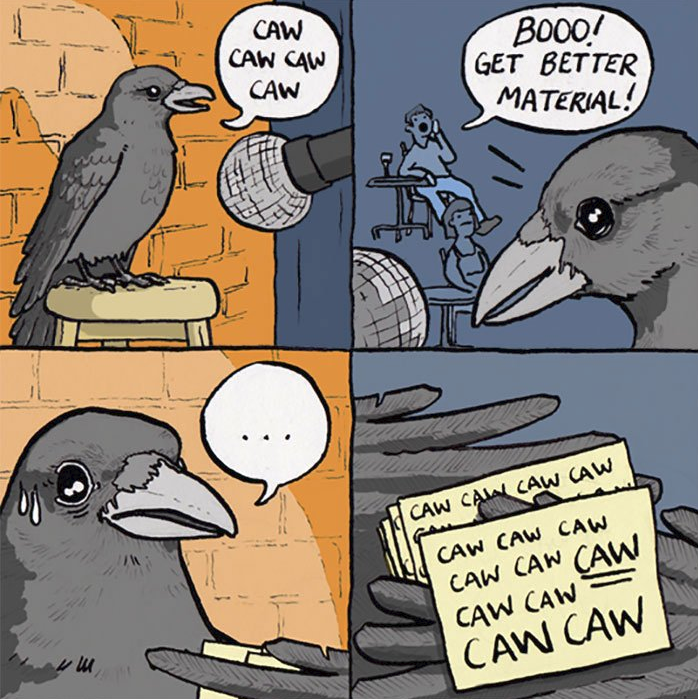 caw