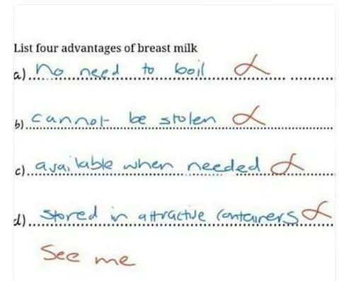 Advantages of breast milk