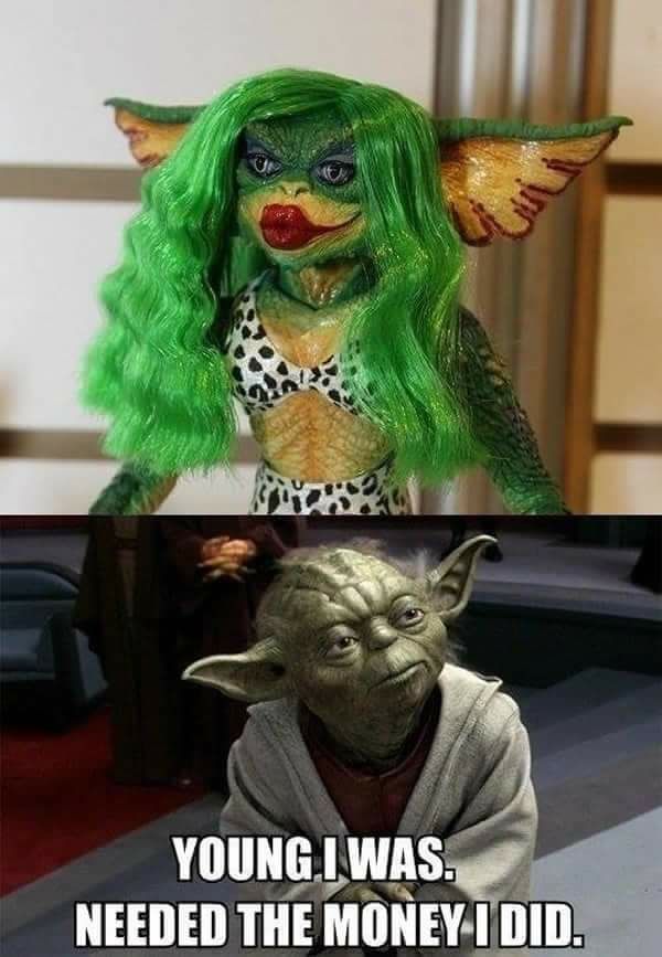 Oh Master Yoda ;)