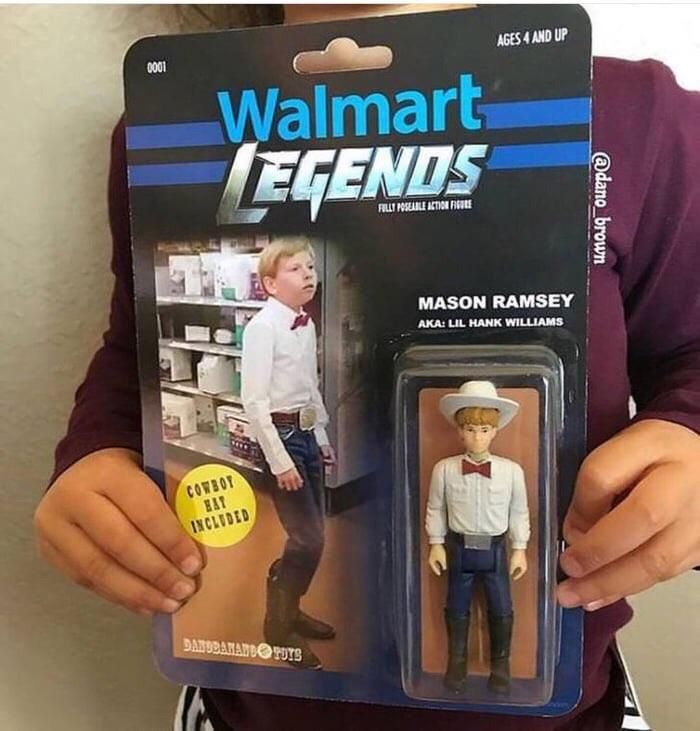 Internet stars now get action figures I guess
