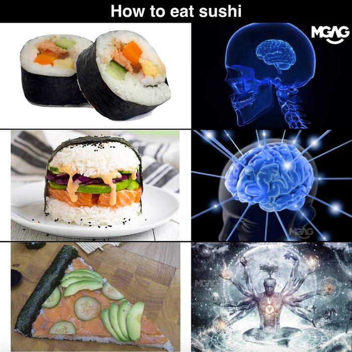 Sushi from around the world