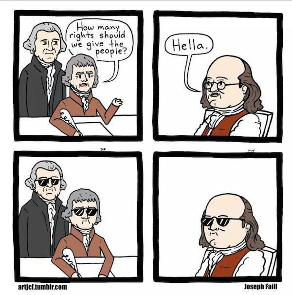 How the constitution really went down