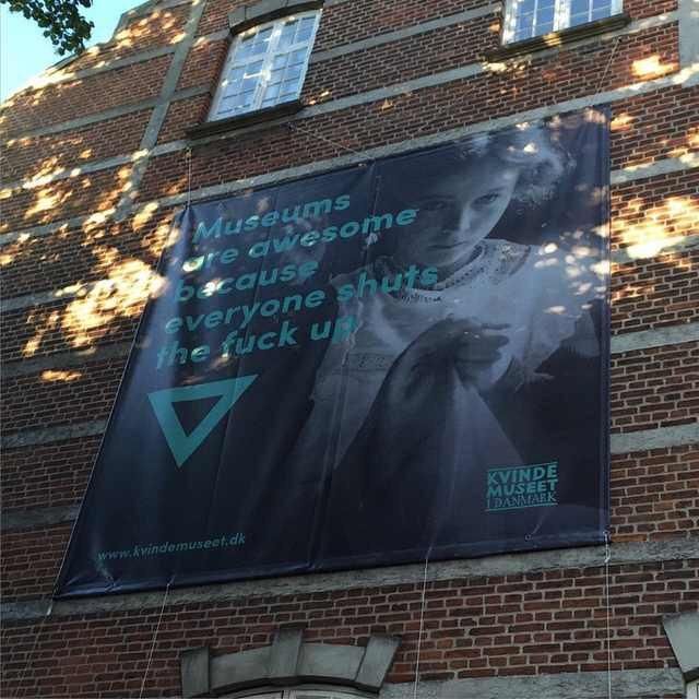 Museums in Denmark don’t *** around