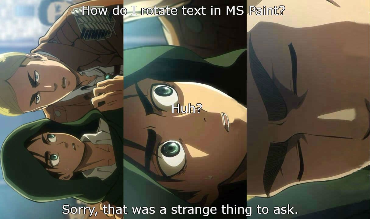 Is this how you rotate?