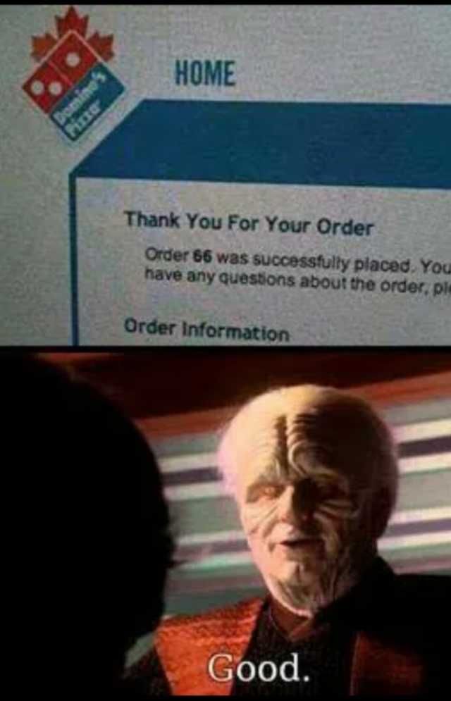 The order will be executed with a two-week delay