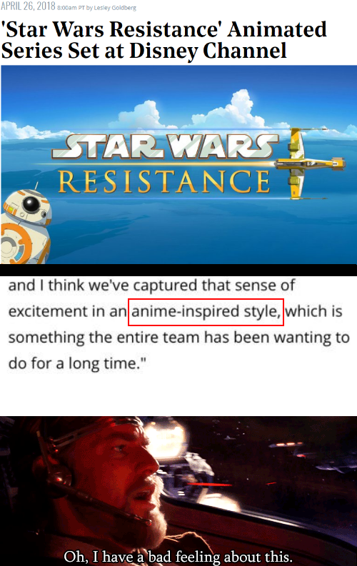 It's over Anakin
