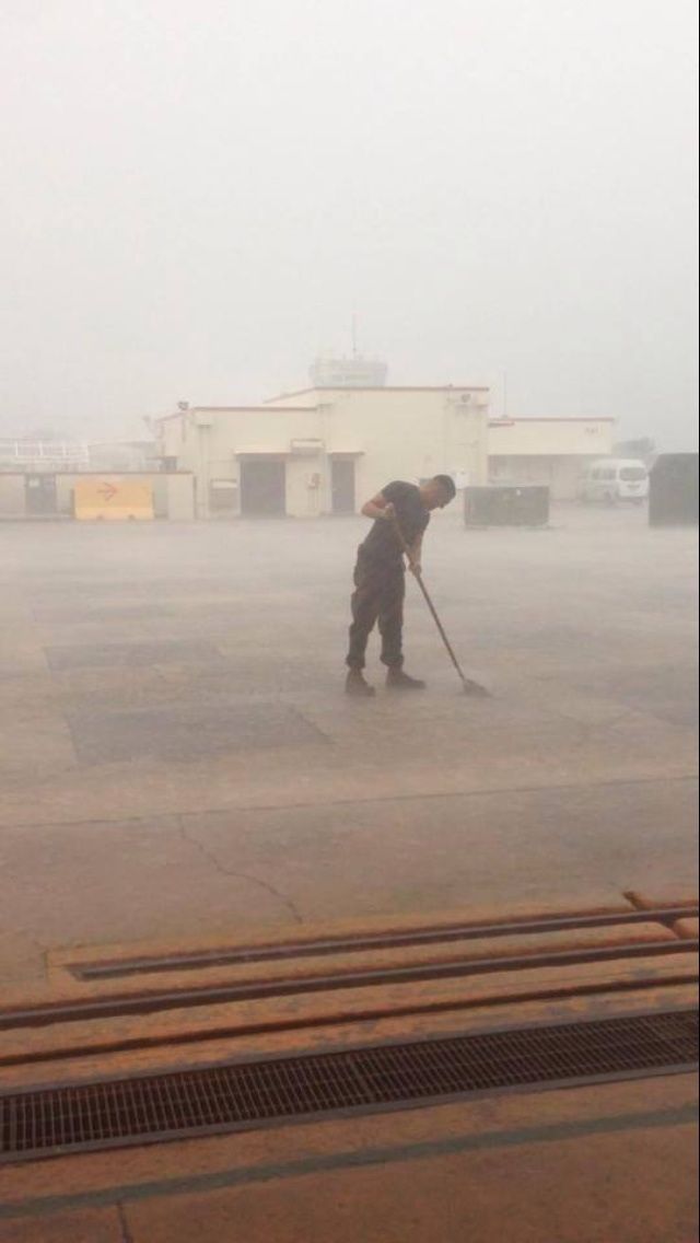 Ever *** up so bad you had to mop rain?