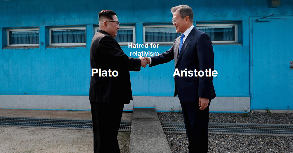 *Diogenes laughing in the background*