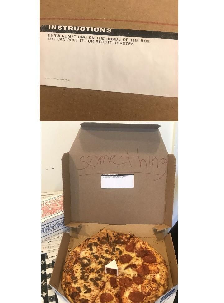 Dominoes delivery instructions for the win