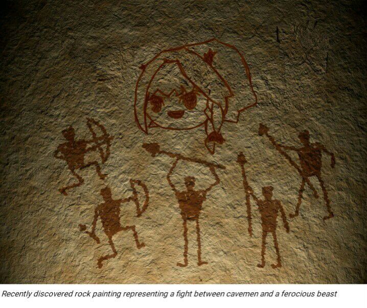 Traps were a problem for early man as well, it seems.
