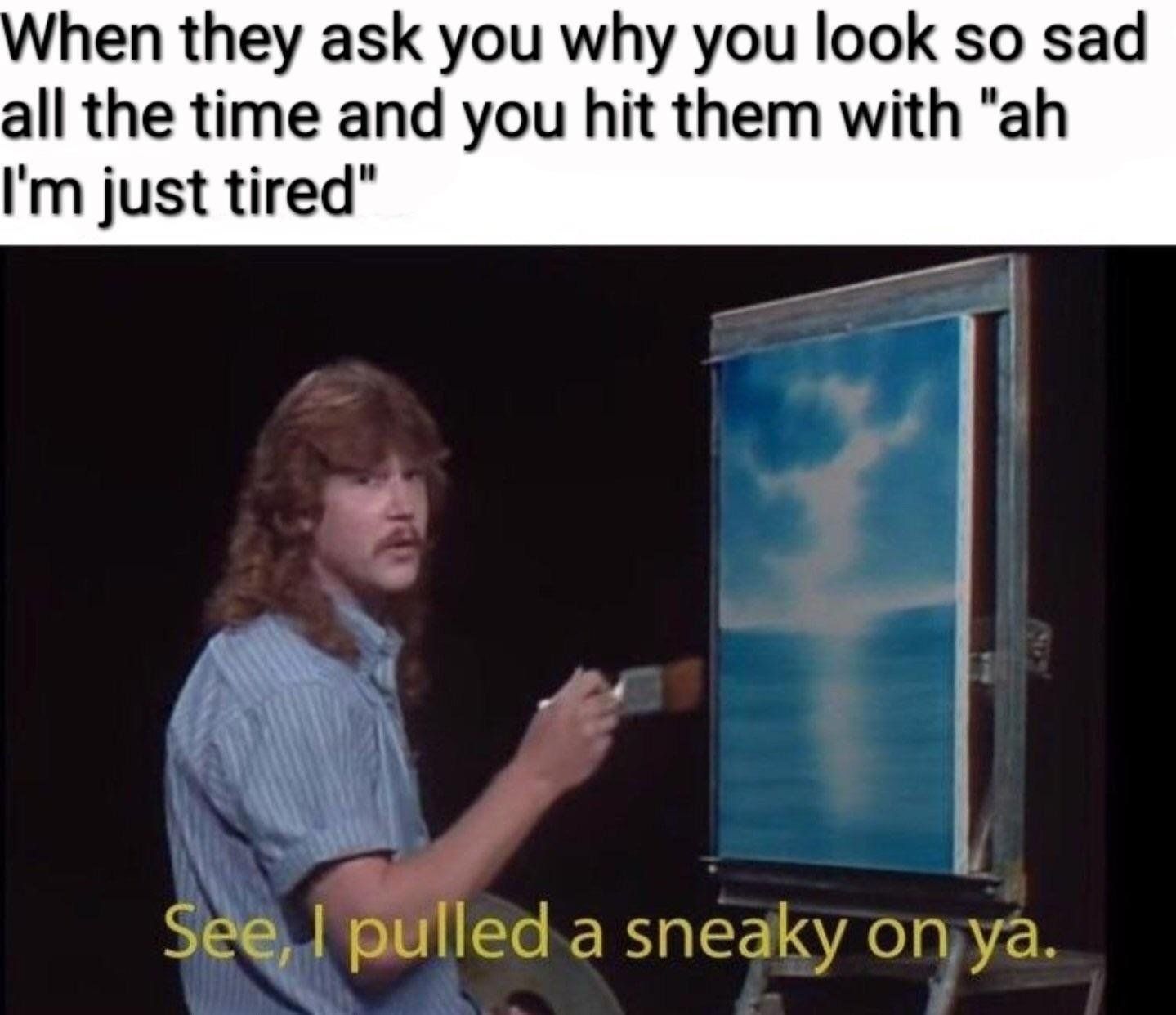 It was just a ᶜˡᵉᵛᵉʳ ᵣᵤₛₑ