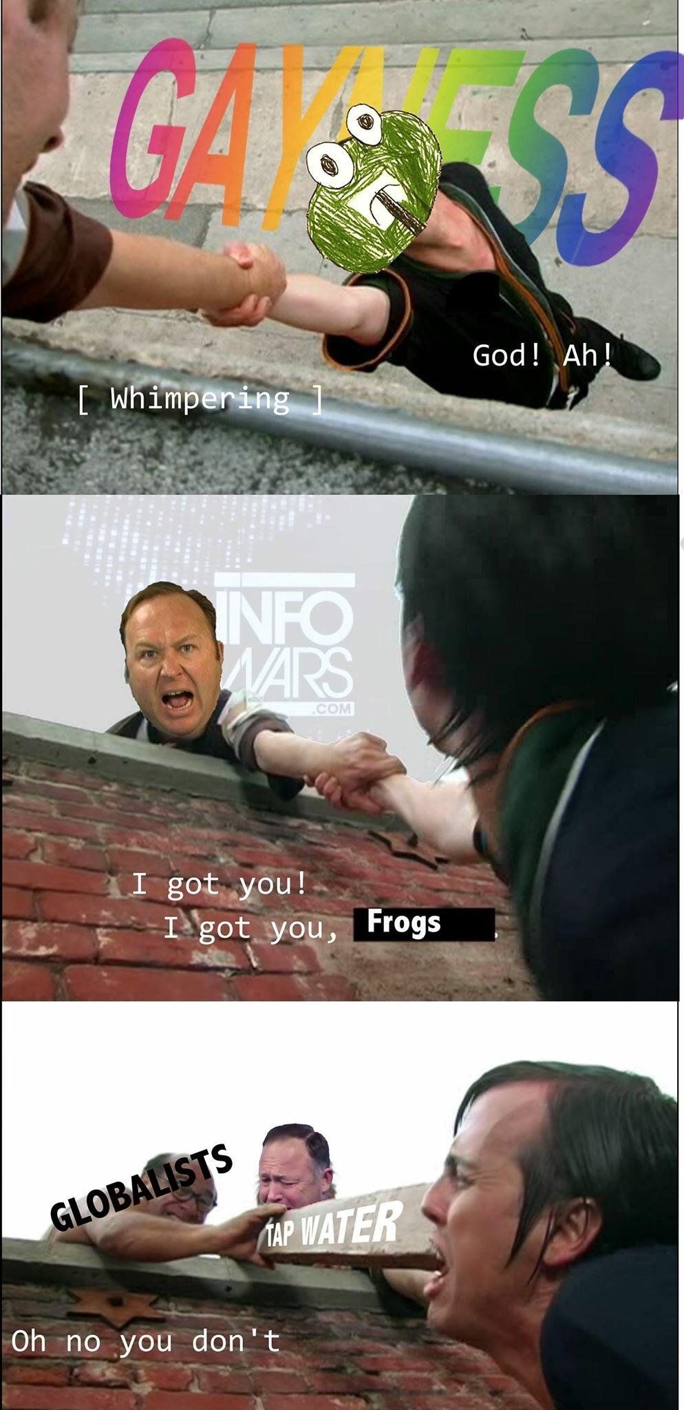 *Autistic Alex Jones noises*