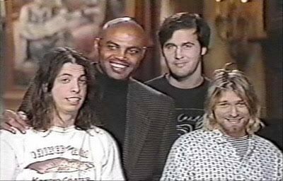 Just a picture of Charles Barkley with Nirvana